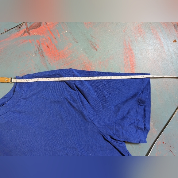 💙 ROSIO 💙 Indigo Cropped Tee - Picture 3 of 6